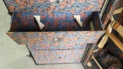 Malle de voyage cabine en cuir cosmopolis
