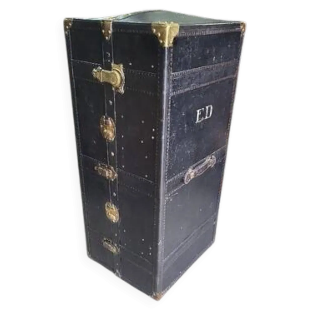 Malle de voyage cabine en cuir cosmopolis