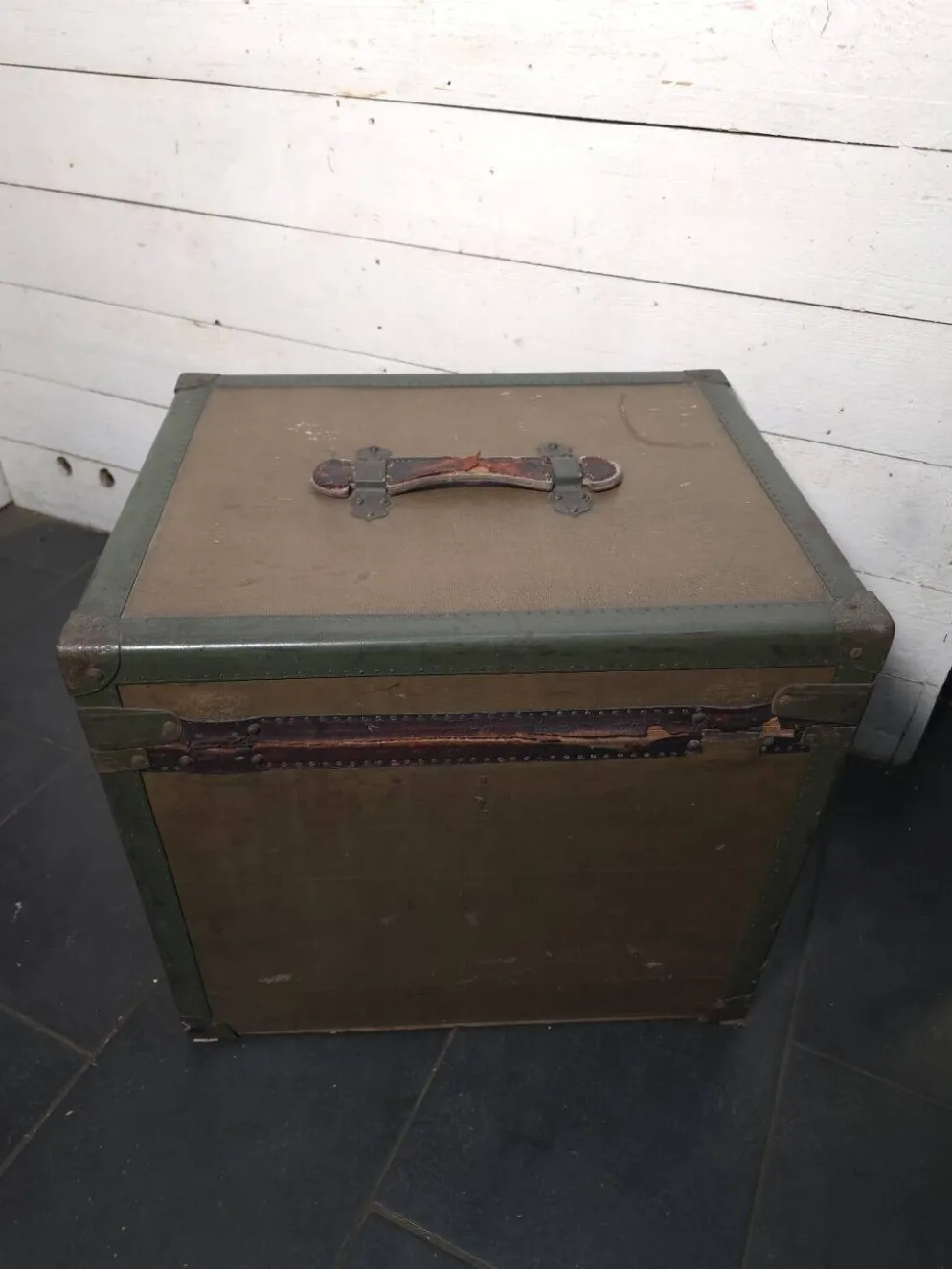Malle de voyage Moynat Paris début 20 eme