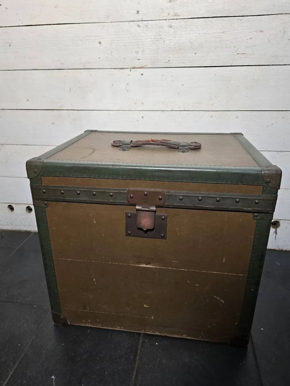Malle de voyage Moynat Paris début 20 eme