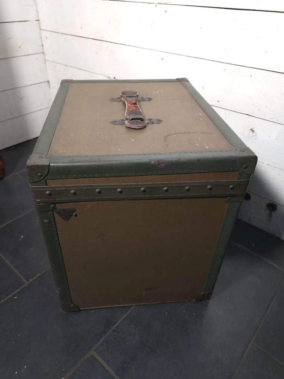 Malle de voyage Moynat Paris début 20 eme