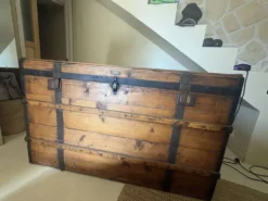 Malle en bois