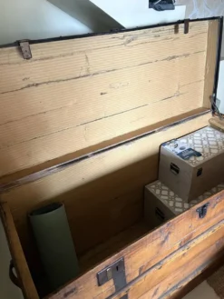 Malle en bois