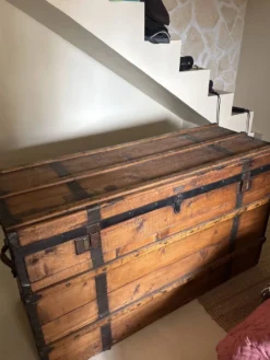 Malle en bois