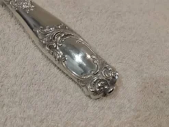 Manche a gigot manche argent 950 Minerve style rocaille Ravinet