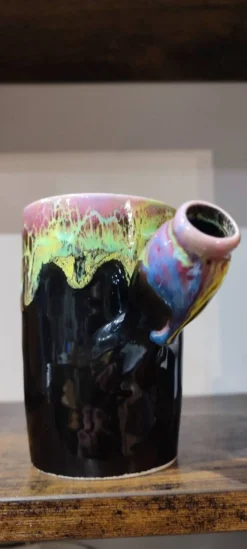 Mazagran céramique flammée Vallauris