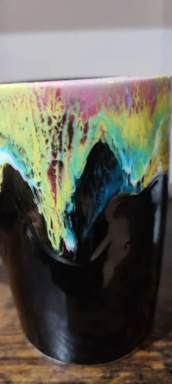 Mazagran céramique flammée Vallauris