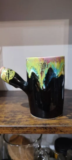 Mazagran céramique flammée Vallauris