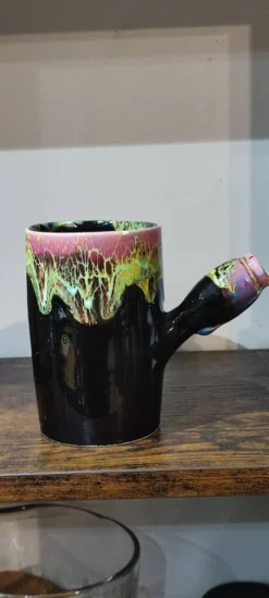 Mazagran céramique flammée Vallauris