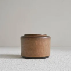 Meindert Zaalberg Studio Pottery 'Stop' boîte avec couvercle 1962