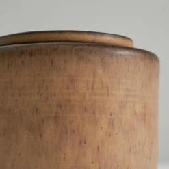 Meindert Zaalberg Studio Pottery 'Stop' boîte avec couvercle 1962
