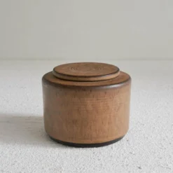 Meindert Zaalberg Studio Pottery 'Stop' boîte avec couvercle 1962
