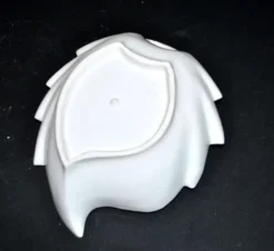 Meissen ravier coupelle décor fleurs rose peint en porcelaine signé Meissen