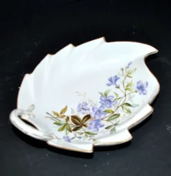 Meissen ravier coupelle décor fleurs peint en porcelaine signé Meissen