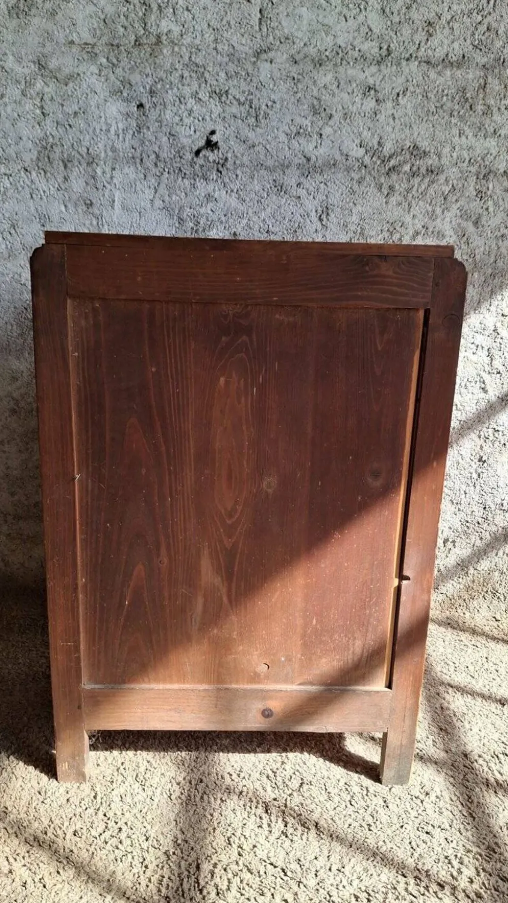 Meuble Art Déco années 1930 – Sculpté, metal, bois massif