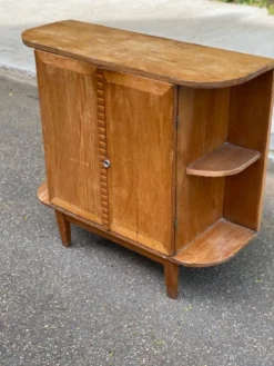 Meuble bar art déco 1950 en bois