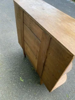 Meuble bar art déco 1950 en bois