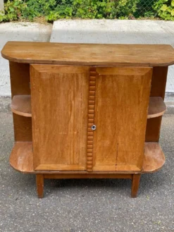 Meuble bar art déco 1950 en bois
