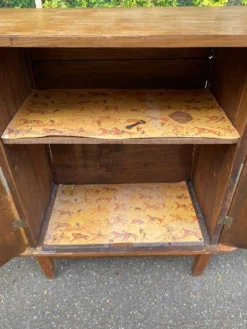 Meuble bar art déco 1950 en bois
