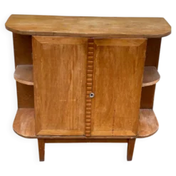Meuble bar art déco 1950 en bois
