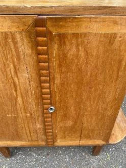 Meuble bar art déco 1950 en bois