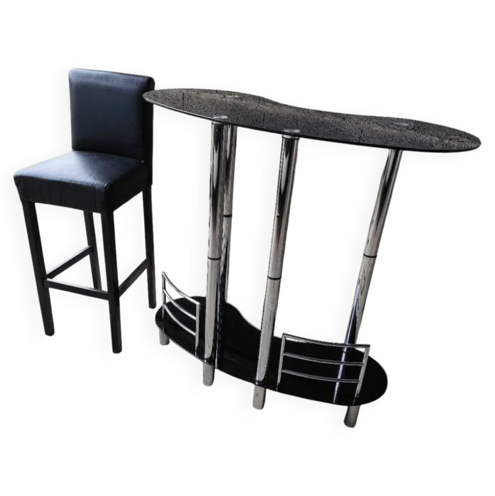 Meuble bar avec un tanouret