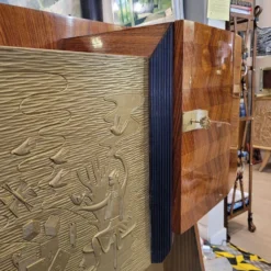 Meuble bar / buffet, palissandre, Vittorio Dassi pour la Permanente Mobili di Cantù, Mid-century, années 50 – Italie
