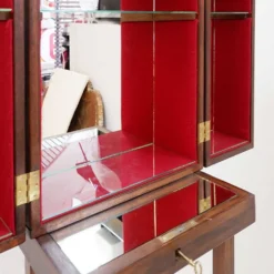 Meuble bar contemporain en bois