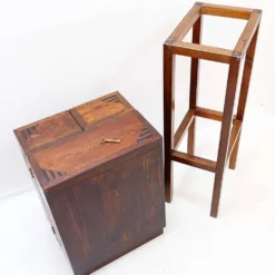 Meuble bar contemporain en bois
