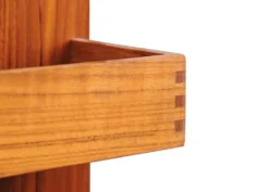 Meuble bar danois en teck par Illum Wikkelsø pour CFC Silkeborg, années 196