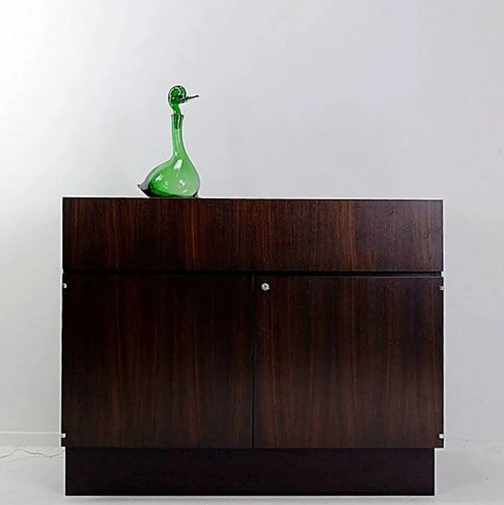 Meuble bar en bois - Belgique 1970