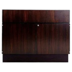 Meuble bar en bois - Belgique 1970