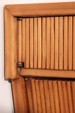 Meuble bar en bois clair attribué à Paolo Buffa, années 1940