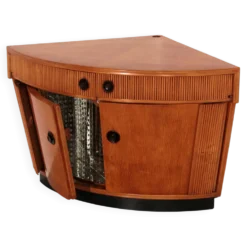 Meuble bar en bois clair attribué à Paolo Buffa, années 1940