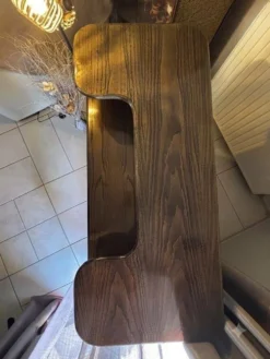 Meuble bar en bois massif