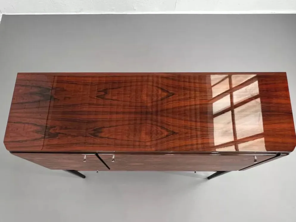 Meuble bar en palissandre années 50 -60