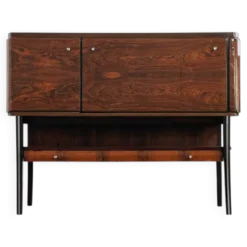 Meuble bar en palissandre années 50 -60