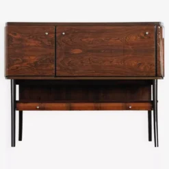 Meuble bar en palissandre années 50 -60