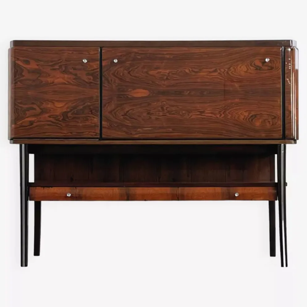 Meuble bar en palissandre années 50 -60