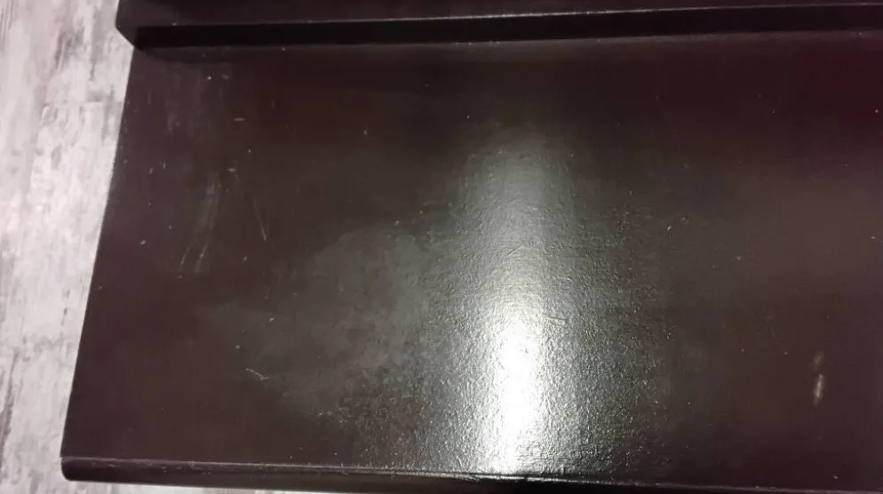 Meuble bar / meuble d’entrée avec miroir vintage des années 70