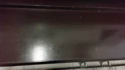 Meuble bar / meuble d’entrée avec miroir vintage des années 70