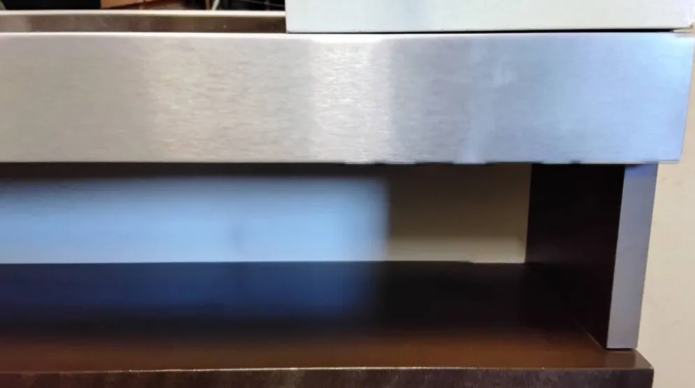Meuble bar / meuble d’entrée avec miroir vintage des années 70