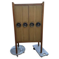 Meuble bar moderne du milieu du siècle par Sandor Bedecs, 1975