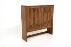 Meuble-bar scandinave en palissandre, Suède, 1960