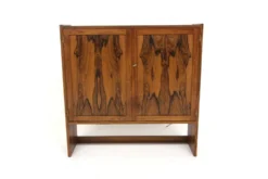Meuble-bar scandinave en palissandre, Suède, 1960