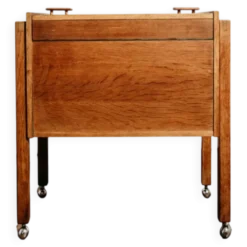 Meuble bar sur roulette vintage