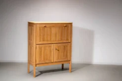 Meuble bar Van den Berghe Pauvers en chêne