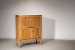 Meuble bar Van den Berghe Pauvers en chêne