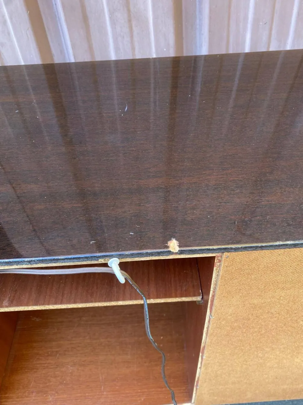 Meuble bar vintage Prinz lumineux années 60
