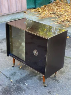 Meuble bar vintage Prinz lumineux années 60